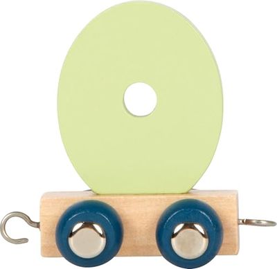 small foot Train Alphabet Polaire Lettre O en Bois, Combiner, décorer, Offrir, 12585