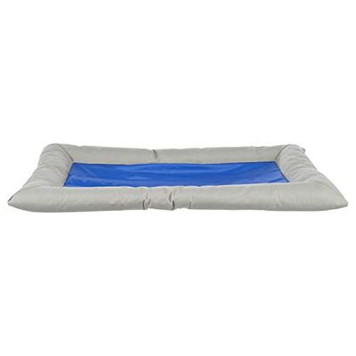 Trixie - Cuscino refrigerante Cool Dreamer, 90 x 55 cm, grigio/blu, 2,1 kg