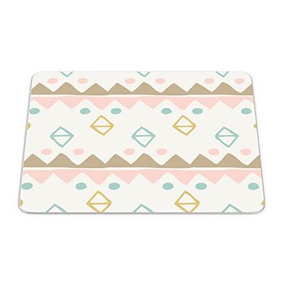 Bonamaison, Tapis de Souris Rectangle Imprimé Numériquement, Fond Antidérapant, pour Bureau et Maison, Taille: 22x18cm