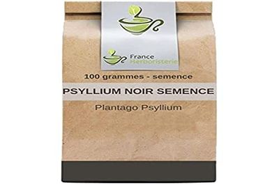 Tisane Psyllium Noir semence 100 GRS Plantago psyllium