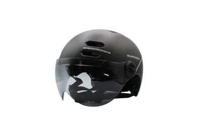 WISPEED Halo-helm voor volwassenen, uniseks, zwart, 55-58