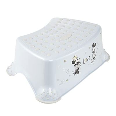 keeeper Mickey Opstapje, opstapkrukje, vanaf ca. 3 tot ca. 14 jaar, antislip-oppervlak, Tomek, hemelsblauw