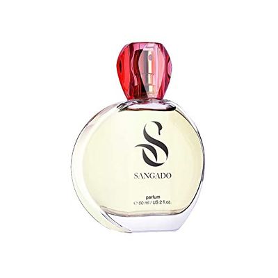 SANGADO Zeus Parfum pour Femme, 8-10 heures Longue durée, Senteur Luxe, Floral Boisé Musqué, Essences Françaises fines, Extra-Concentré (Parfum), 60 ml Spray