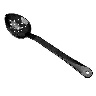 Garcia de pou perforé Service Buffet Cuillère, Policarbonate, Noir, 30 x 30 x 30 cm