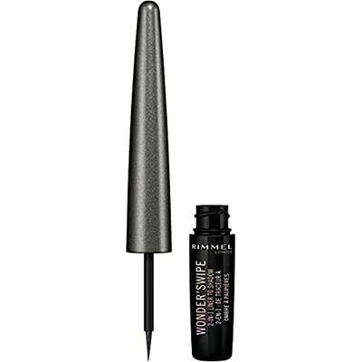 Rimmel London Wonder Swipe Delinador de olhos tom 014 Fashun (gama cinzenta) - 8,4 g