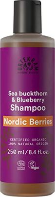 Urtekram Gommage Nordic Berries Shampooing Bio, Soin réparateur, 250 ml