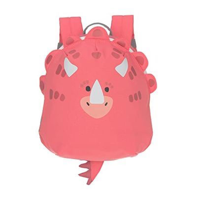 LÄSSIG Kleiner Kinderrucksack für Kita Kindertasche Krippenrucksack mit Brustgurt, 20 x 9.5 x 24 cm, 3,5 L, Rose, Tiny Friends