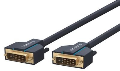 Clicktronic 70332 Casual Câble de Connexion DVI-D, 2m Longueur