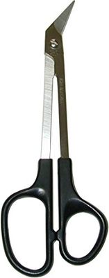 Locau - Tesoura para pedicure (tamanho grande, aço inoxidável, 18 cm)