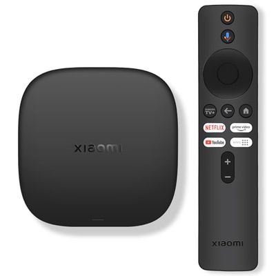 Xiaomi TV Box S 3e generatie – 4K UHD, Google TV, 32 GB opslag, Dolby Vision & Atmos, WiFi 6, HDMI 2.1, snelle streaming, compact en krachtig