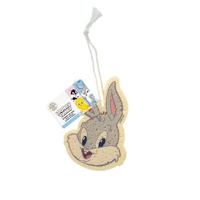 Looney Tunes Gąbka w kształcie Bugs Bunny 13 x 8,5 cm - dla niemowląt - Oficjalny produkt Warner Bros