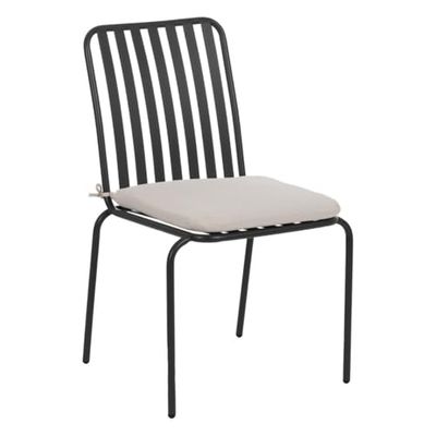 BigBuy Home Silla de Comedor Antracita 56 x 57 x 87 cm
