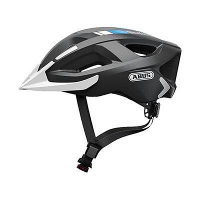 ABUS Aduro 2.0 Casco da città - Casco da bici a tutto tondo in design sportivo - Adatto al traffico cittadino - Per uomini e donne - Grigio, Taglia S