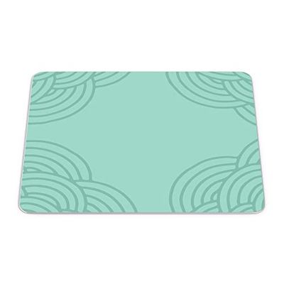 Bonamaison, Rechthoek Pop Art Digital bedrukte muismat, antislip onderkant, voor kantoor en thuis, grootte: 22x18 cm