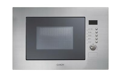 Candy MIC20GDFX - Microondas de encastre con grill, 20 L, 800 W, color inox