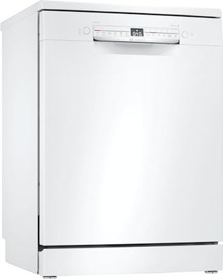 Bosch SMS2HTW60E Lavavajillas Serie 2 Libre Instalación, HomeConnect, 60 cm, 12 Servicios, Color Blanco