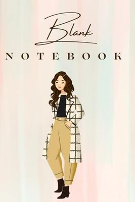 Blank Journal Notebook,150 Pages, A5 Size ( 6 x 9 inches )