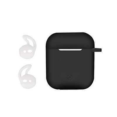 Celly Aircase Capa para auriculares (capa, Apple, Airpods, silicone, preto)