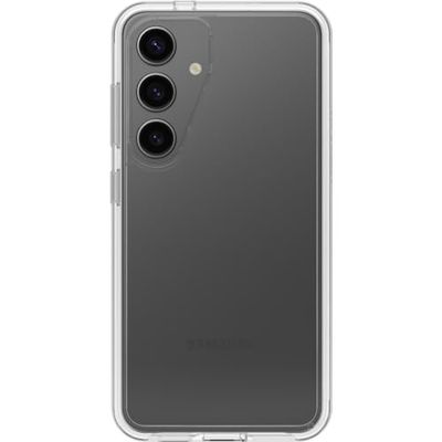 OtterBox Samsung Galaxy S24 Symmetry Series Clear Case - Doorzichtig, ultraslank, compatibel met draadloos opladen, verhoogde randen beschermen camera en scherm