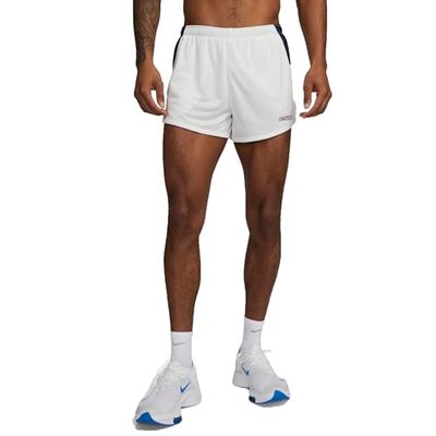 Nike FB5541-121 M NK DF Track Club 3IN Short Pantaloncini Uomo Summit White/Midnight Navy/Summit W Taglia 2XL