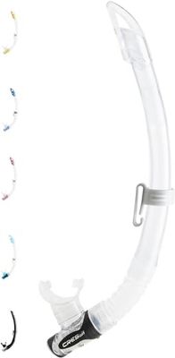 Cressi Schnorchel Gamma tubo de snorkel, unissexo, transparente