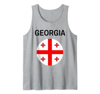 Bandiera della Georgia moderna Canotta