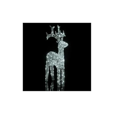 Lumière de Noël Basse Tension, 100 cm, IP44, Blanc Froid, idéale pour la décoration intérieure et extérieure.