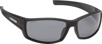 Cressi Hunter Sunglasses Óculos de sol desportivos, adultos unissexo, preto/lentes fumadas, tamanho único