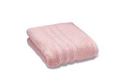Catherine Lansfield Zero Twist, Serviette de bain, Rose