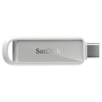SanDisk Phone Drive for USB Type-C devices 64GB (for smartphones, tablets, and computers, speeds up to 150MB/s, autobackup, data recovery) Arctic White