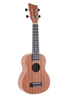 GEWA Manoa P-SO - Ukulele soprano in sapelli opaco, con custodia