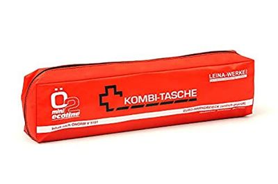 LEINAWERKE 33105 Mini Kombiväska ÖNORM Ö2 Mini Ecoline blå – vit/röd, utan kardborreband, 5 st.