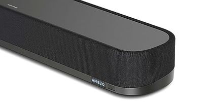 Sennheiser Soundbar Mini AMBEO Audio 3D coinvolgente per TV, film e musica - Dispositivo compatto con potenti funzioni adattive, connettività multipla e utilizzo intuitivo