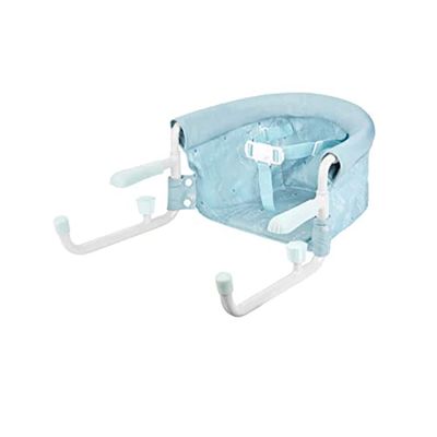 Badabulle Siège de table pour bébé avec Harnais 3 points, Confortable, Pliage Ultra Compact pour emmener partout, De 6 à 36 mois ou 15 kg
