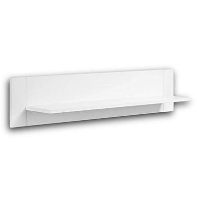 Stella Trading Paula Estante de Pared para la habitación del bebé en Blanco, Estante versátil, 96 x 22 x 22 cm (Ancho/Alto/Profundo)