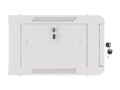 LANBERG Wall-Mounted Rack 19" DEMOUNTED Flat Pack 4U / 600 x 450 mm Grey