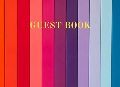 GUEST BOOK: Hotel, B&B, Holiday Home guest book where guests can leave all their comments; 100 pages