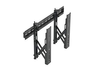 Monoprice Uchwyt ścienny do telewizora | specjalna tablica menu, z funkcją Push-to-Pop-Out, maksymalna waga 45 kg, zakres rozszerzenia od 6 cm do 20 cm, wzory VESA do 600 x 400 wsporniki