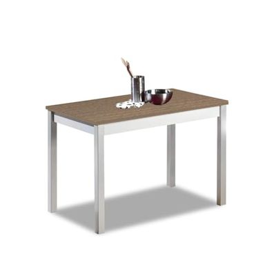ASTIMESA Mesa de Cocina Fija Laminado Roble tenesse, 100x60 cms