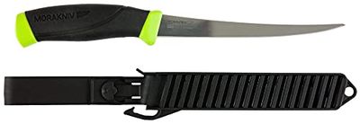 Morakniv Unisex's Companion nóż do filetowania 15 cm, czarny i żółty