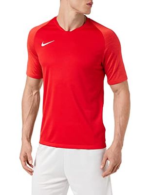 Nike M Nk Dry Strke Jersey SS Maglietta a Maniche Corte Uomo, Rosso (University Red/Bright Crimson/White), S