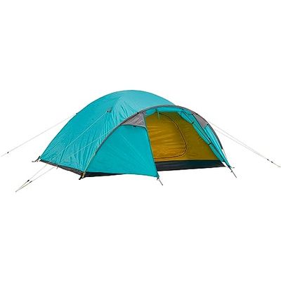 Grand Canyon Topeka 4 - Tenda a Cupola per 4 Persone | Ultraleggera, Impermeabile, di Piccole Dimensioni | Tenda per Il Trekking, Campeggio, all'aperto | Blue Grass (Blu)