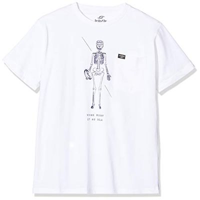 beRugbe Vivre T-Shirt Homme, Blanc, FR: M (Taille Fabricant: M)