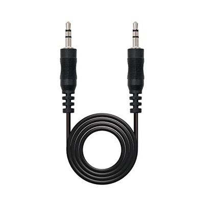 Nano Cable Cabo áudio JACK3.5/M - JACK3.5/M estéreo 20M preto