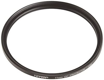 Tiffen 77UVP Filtro de proteção UV (anel de 77 mm), preto