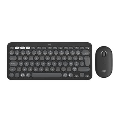 Logitech Pebble 2 Combo - Layout francese AZERTY, grafite tonavle