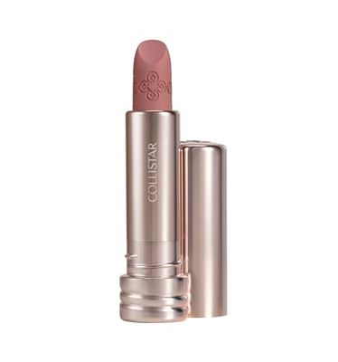 Collistar Szminka do ust, aksamitne wykończenie, czysty kolor, ultra sensoryczna tekstura, modułowe krycie, nawilżone usta, nr 162 cynamon Cyrkonia, 3,1 ml