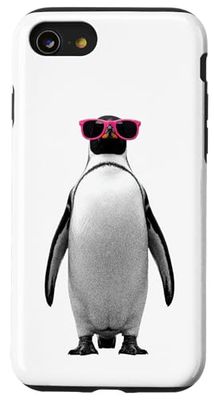 Halftone Manchot Lunettes de soleil Manchots Coque pour iPhone SE (2020) / 7 / 8