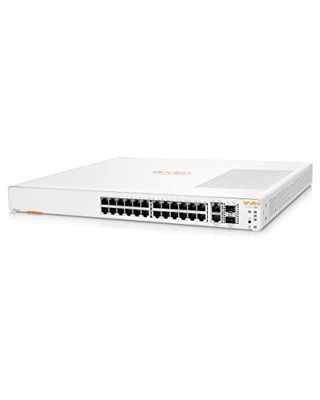 Aruba Instant On 1960 24G 20p Class4 4p Class6 PoE 2XGT 2SFP+ 370W Géré L2+ Gigabit Ethernet (10/100/1000) Connexion E