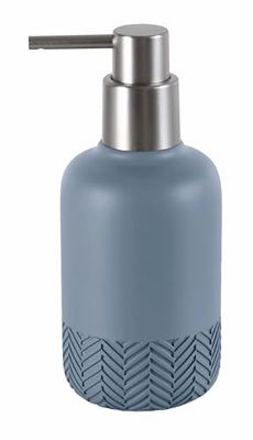 Kleine Wolke Distributore di sapone a spina di pesce, accessori, colore: Mare, materiale: poliresina